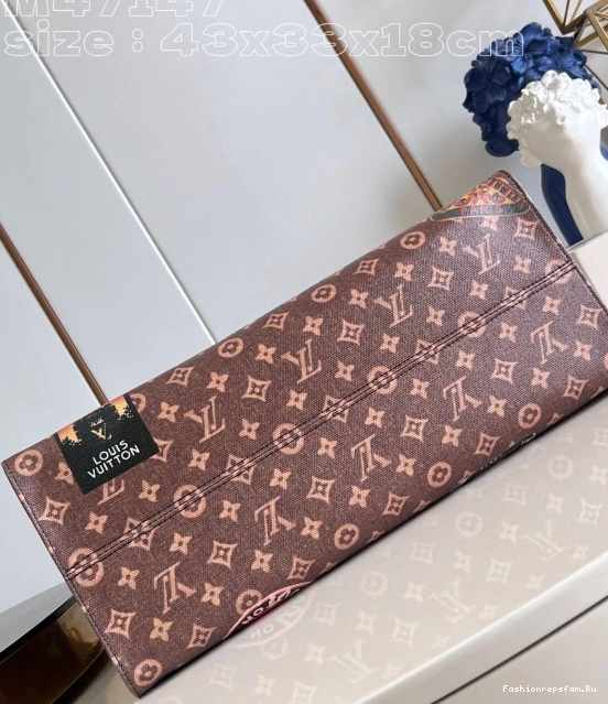 FS CHEAP VUITTON TOTE ONTHEGO BAG-43*33*18.5cm LOUIS Voyage 0711